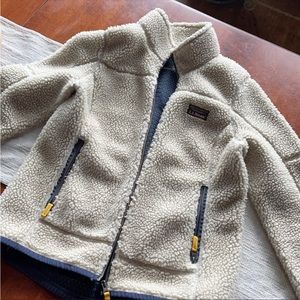 Women’s LL bean mountain pile fleece jacket
